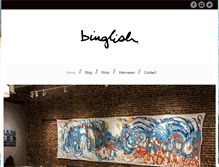 Tablet Screenshot of binglishart.com